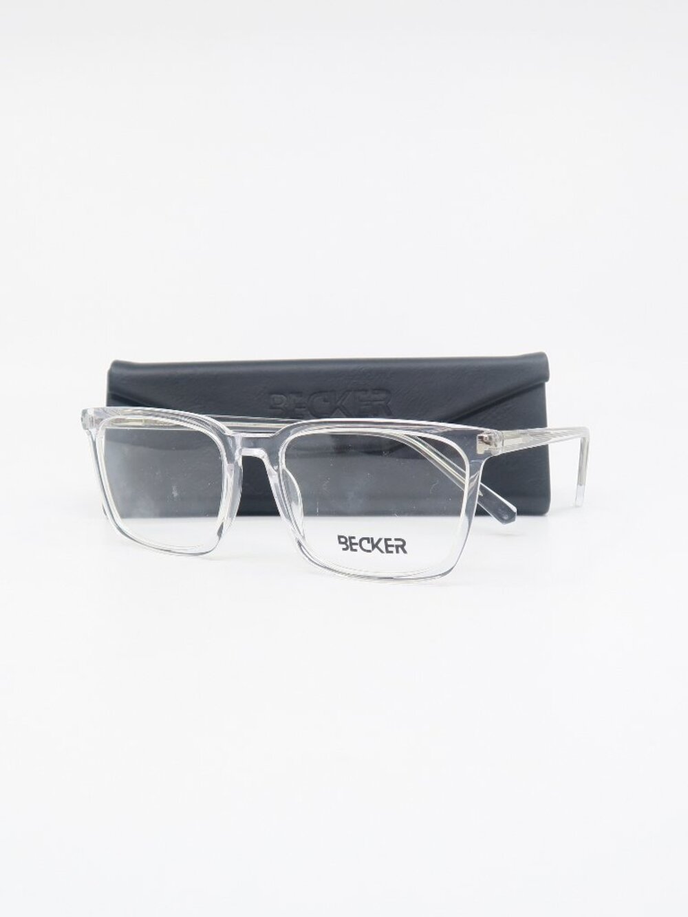 Becker DC-M14 C2 56mm. Clear Transparent Fashion Italian Unisex Eyeglasses.